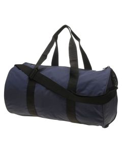 Blue holdall bag with shoulder strap